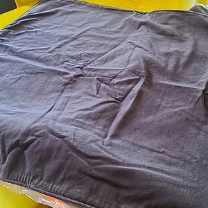 The Company Store deep plum velvet pillow cover sham set of 2 large square